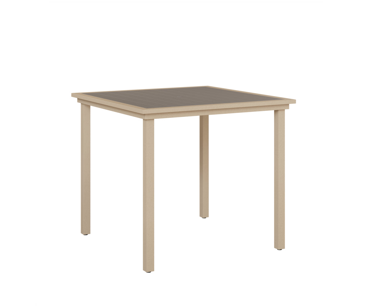 Vida 44" Poly Square Bar Table