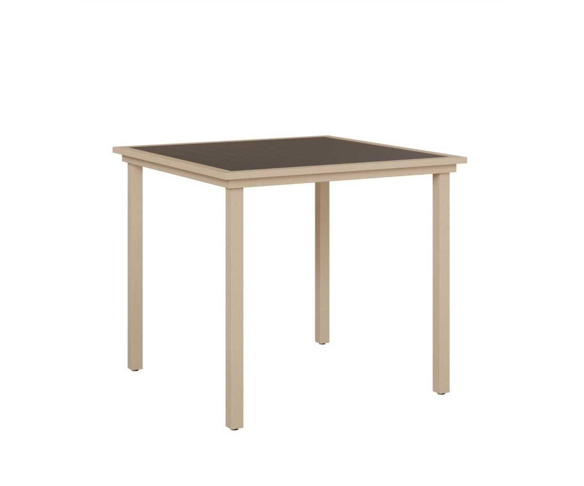Vida 44" Poly Square Bar Table