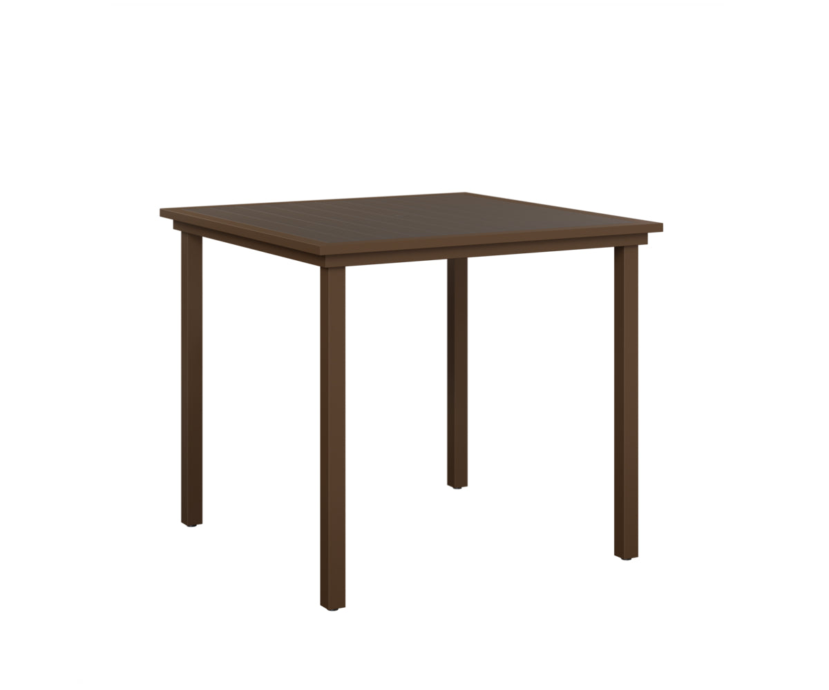 Vida 44" Poly Square Bar Table