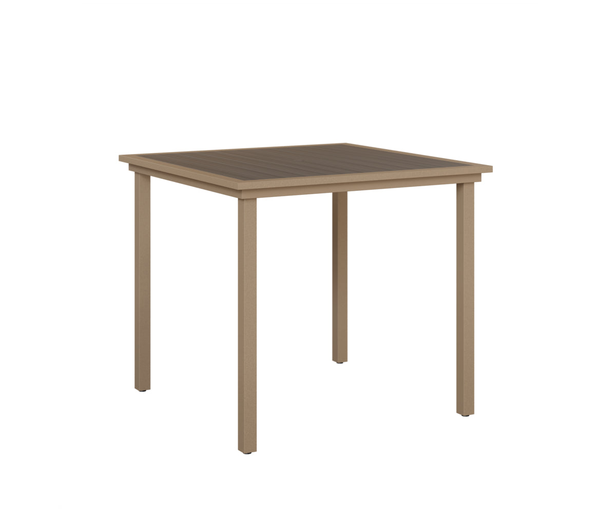 Vida 44" Poly Square Bar Table