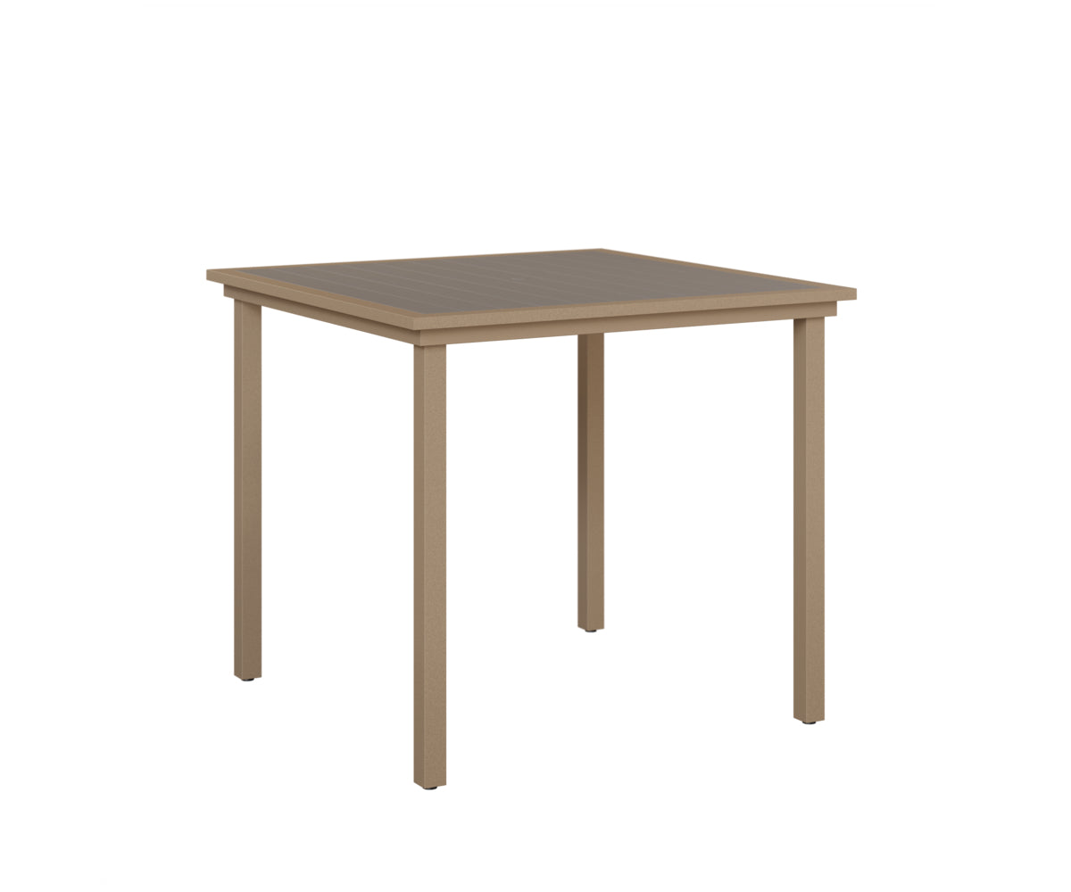 Vida 44" Poly Square Bar Table
