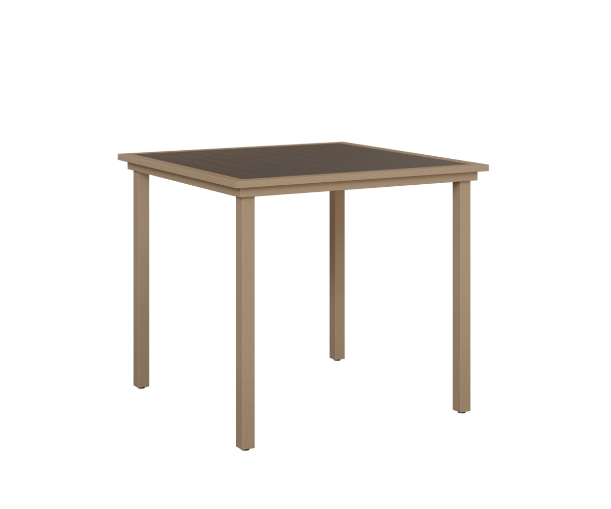 Vida 44" Poly Square Bar Table