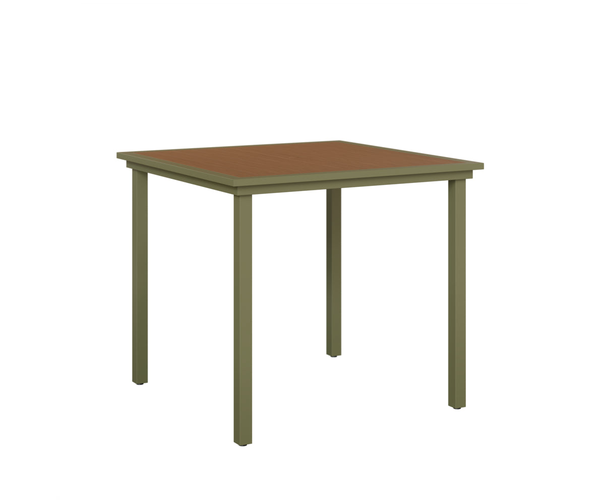 Vida 44" Poly Square Bar Table