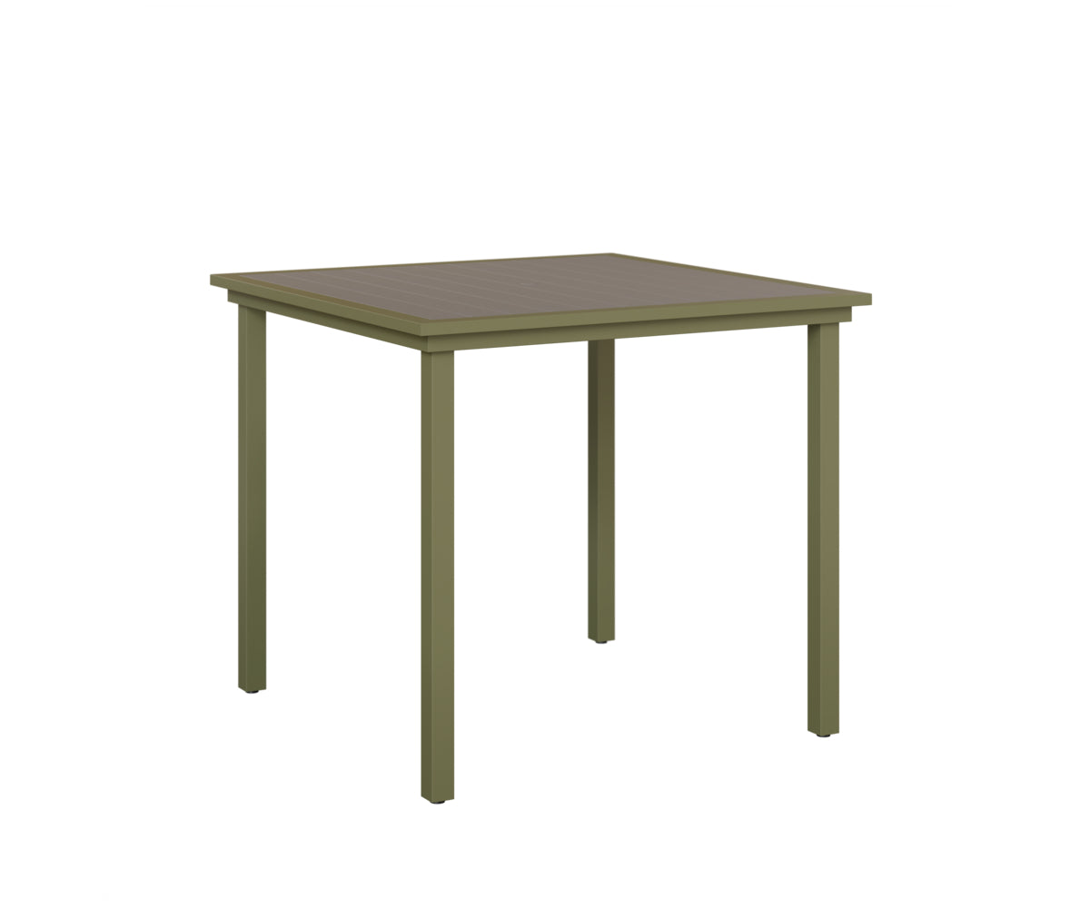 Vida 44" Poly Square Bar Table