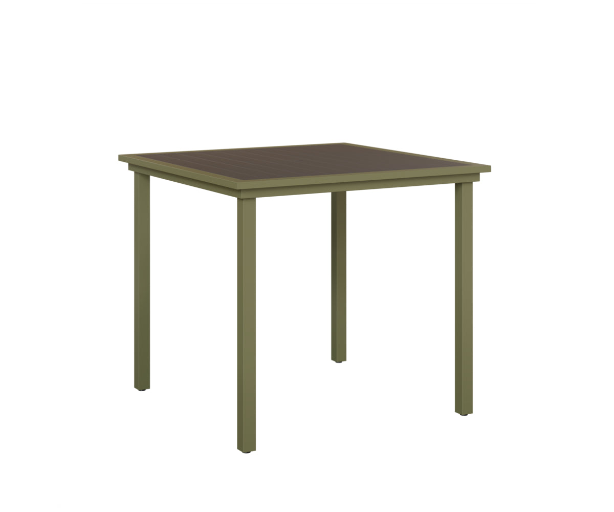 Vida 44" Poly Square Bar Table