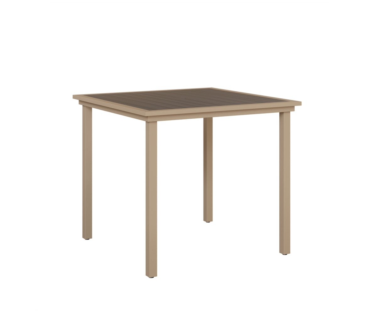 Vida 44" Poly Square Bar Table