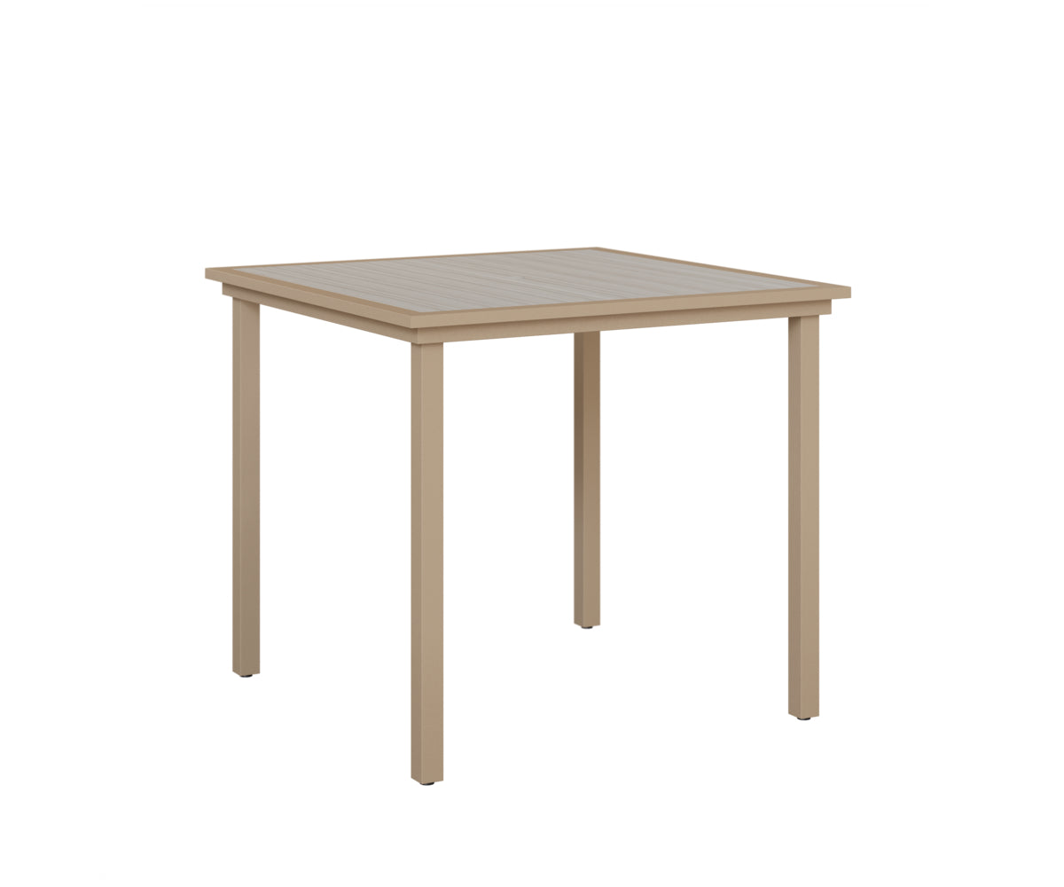 Vida 44" Poly Square Bar Table