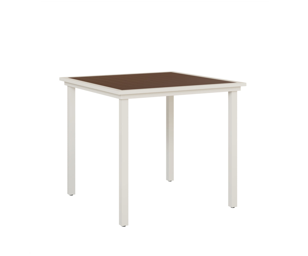 Vida 44" Poly Square Bar Table