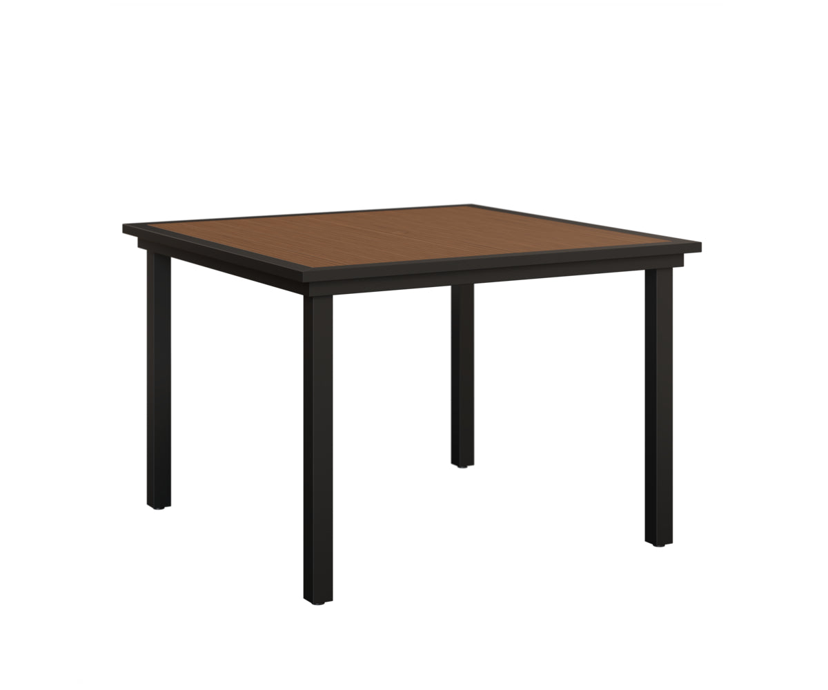 Vida 44" Poly Square Dining Table