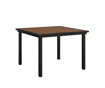Vida 44" Poly Square Dining Table