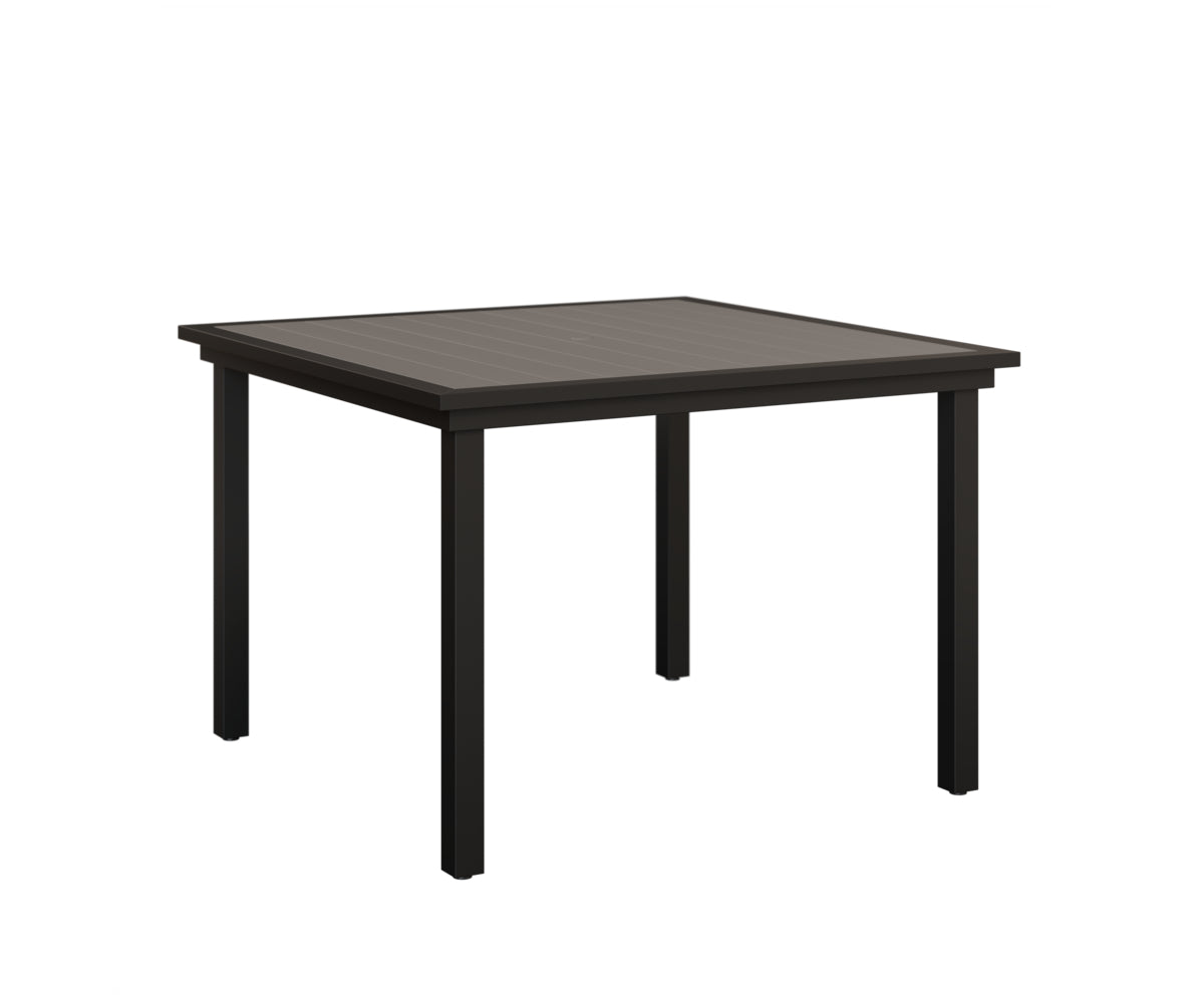 Vida 44" Poly Square Dining Table