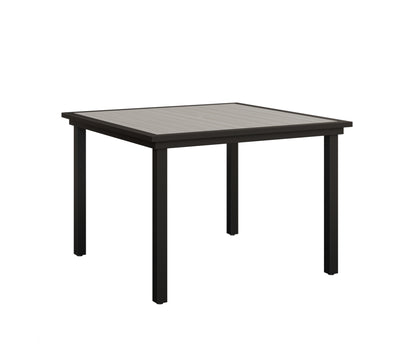 Vida 44" Poly Square Dining Table