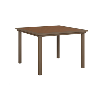 Vida 44" Poly Square Dining Table