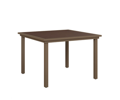 Vida 44" Poly Square Dining Table