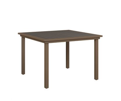 Vida 44" Poly Square Dining Table