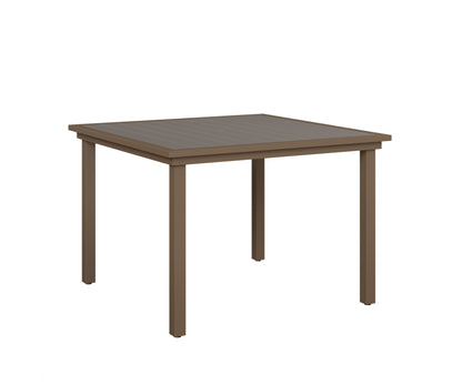 Vida 44" Poly Square Dining Table