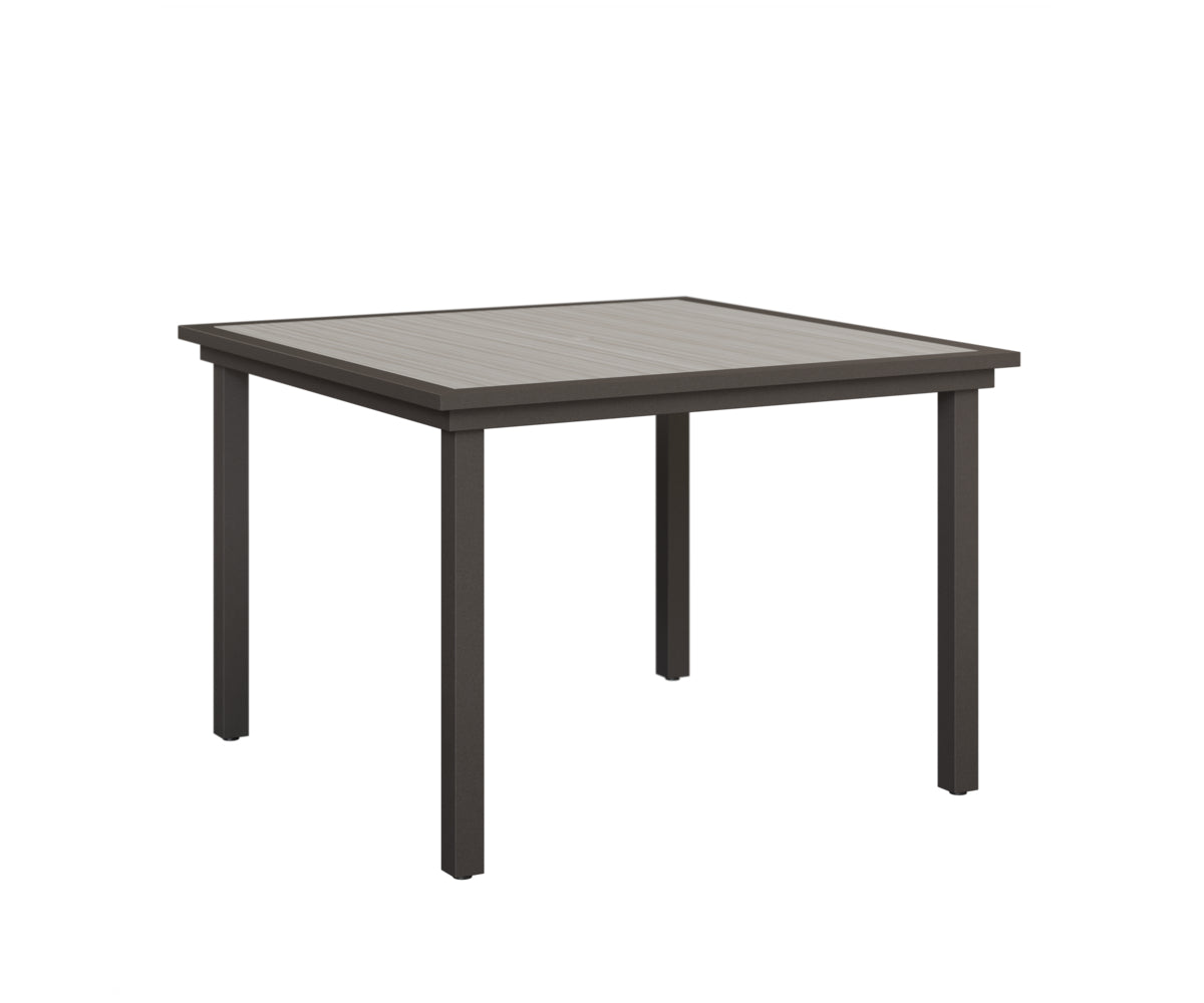 Vida 44" Poly Square Dining Table
