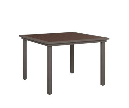 Vida 44" Poly Square Dining Table