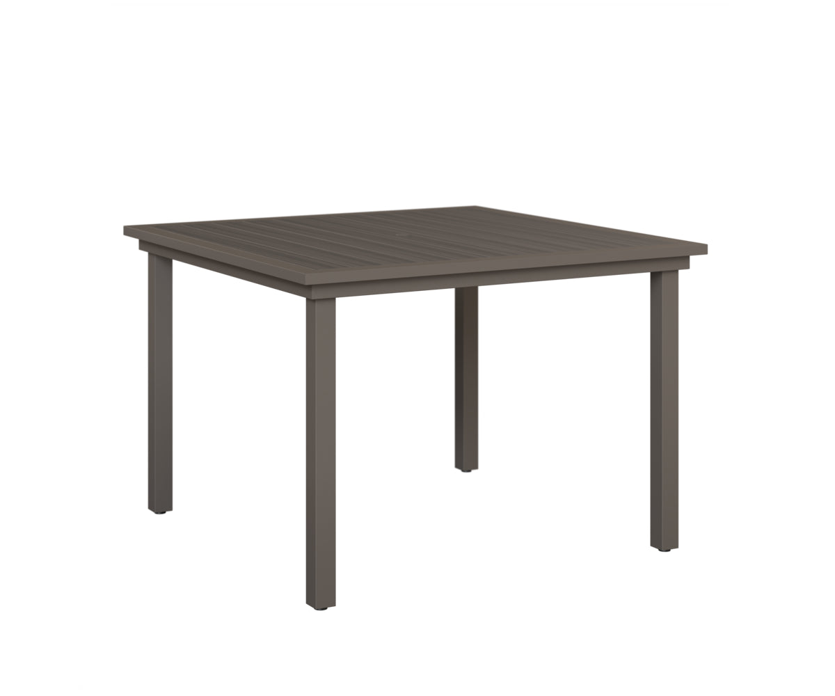 Vida 44" Poly Square Dining Table
