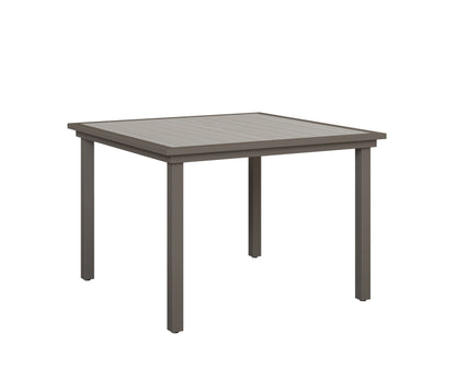 Vida 44" Poly Square Dining Table