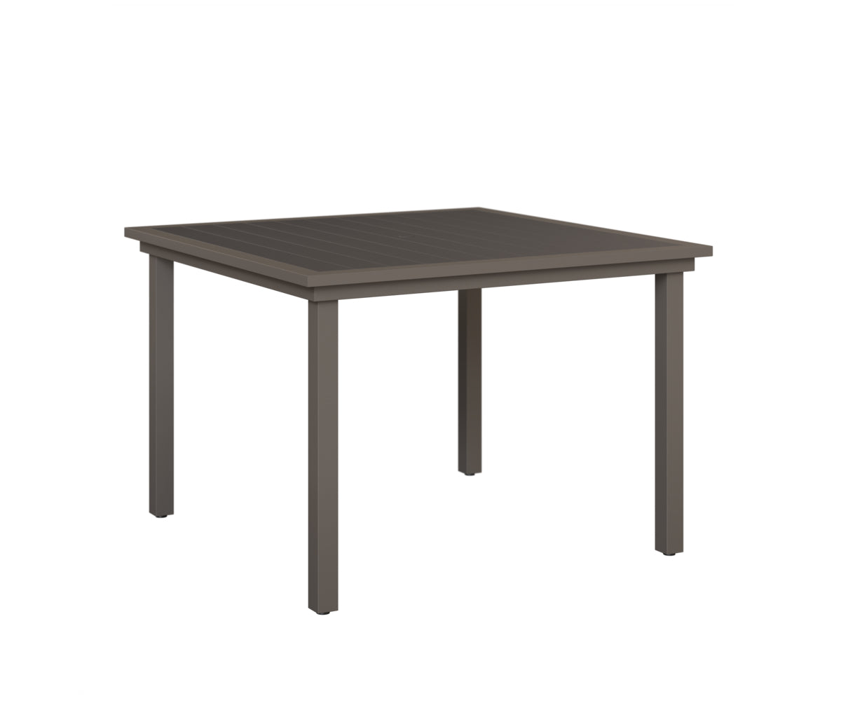Vida 44" Poly Square Dining Table
