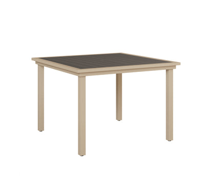 Vida 44" Poly Square Dining Table