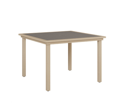 Vida 44" Poly Square Dining Table