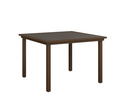 Vida 44" Poly Square Dining Table