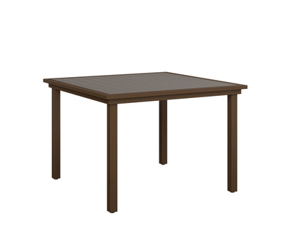 Vida 44" Poly Square Dining Table