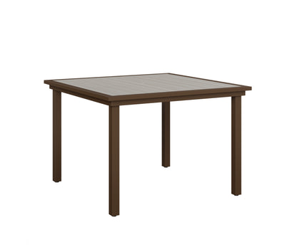 Vida 44" Poly Square Dining Table