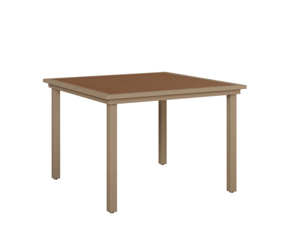 Vida 44" Poly Square Dining Table