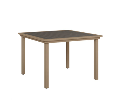 Vida 44" Poly Square Dining Table