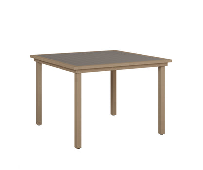 Vida 44" Poly Square Dining Table