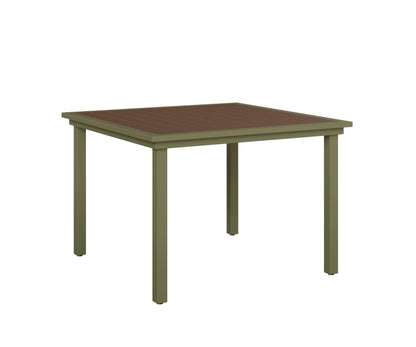 Vida 44" Poly Square Dining Table
