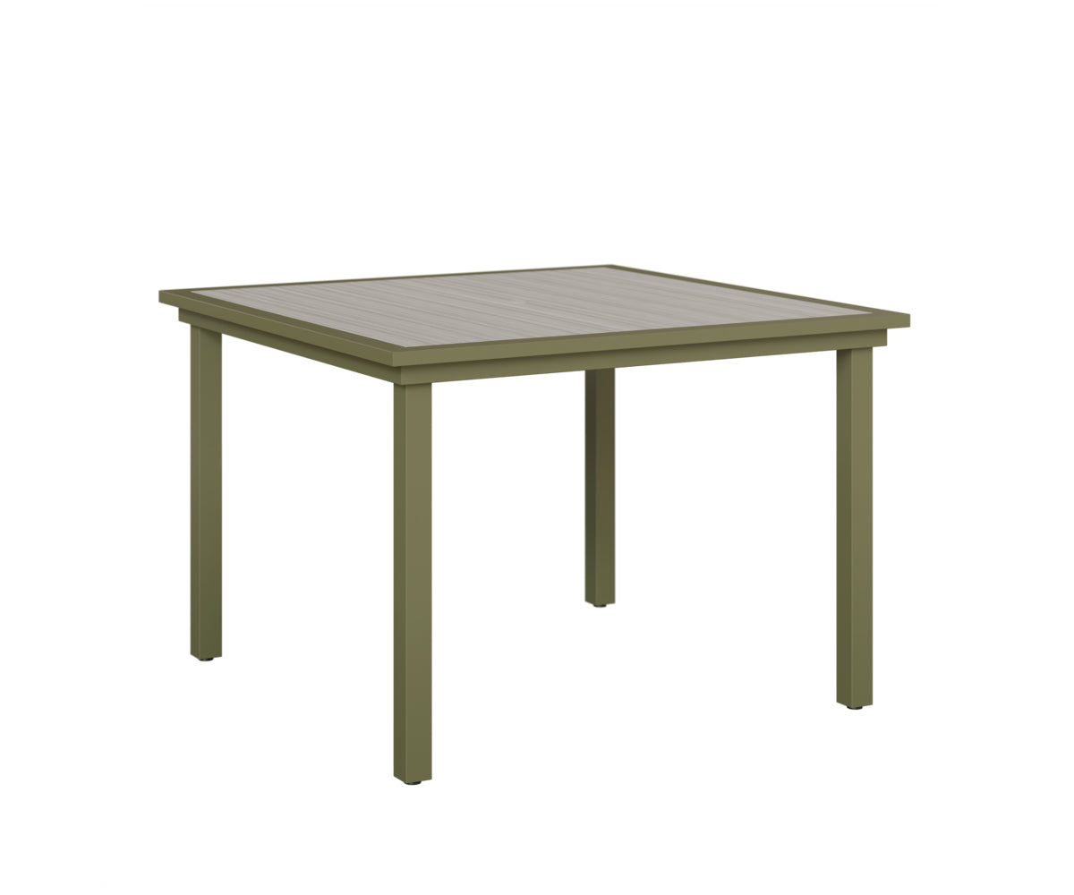 Vida 44" Poly Square Dining Table