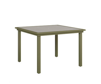 Vida 44" Poly Square Dining Table