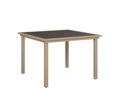 Vida 44" Poly Square Dining Table
