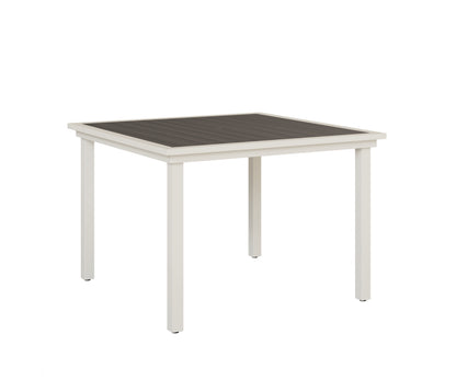 Vida 44" Poly Square Dining Table