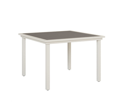 Vida 44" Poly Square Dining Table