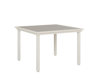 Vida 44" Poly Square Dining Table