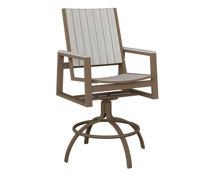Vida Poly Swivel Bar Chair