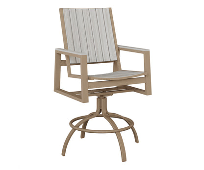 Vida Poly Swivel Bar Chair