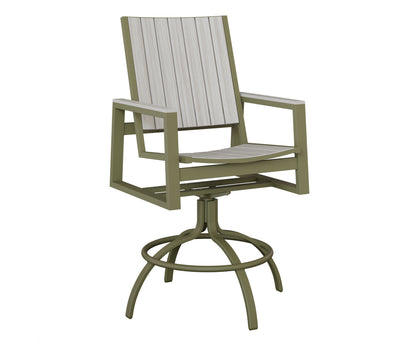Vida Poly Swivel Bar Chair