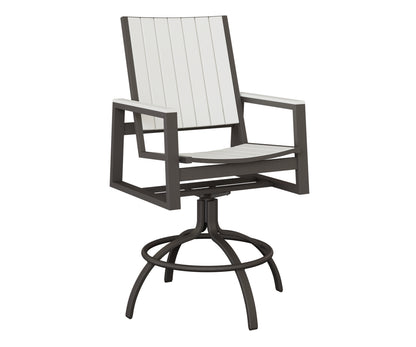 Vida Poly Swivel Bar Chair