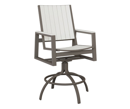 Vida Poly Swivel Bar Chair