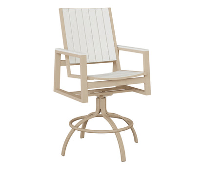 Vida Poly Swivel Bar Chair