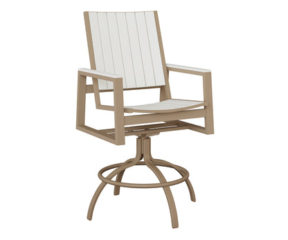 Vida Poly Swivel Bar Chair