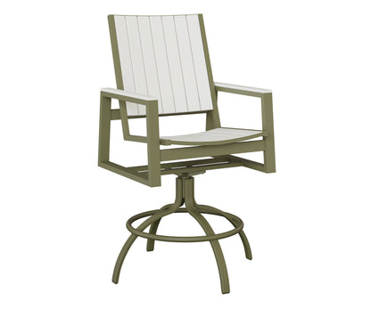 Vida Poly Swivel Bar Chair