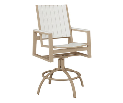 Vida Poly Swivel Bar Chair