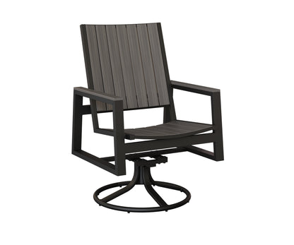 Vida Poly Swivel Rocker Dining Chair
